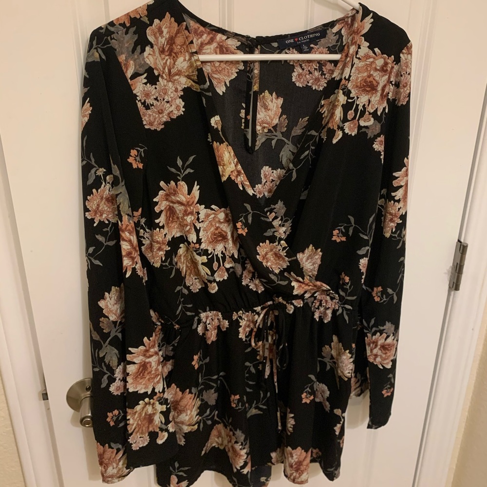 Floral Romper